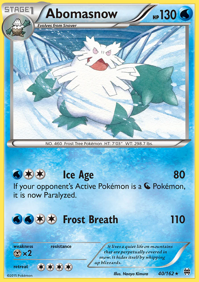 Breakthrough 040 Abomasnow