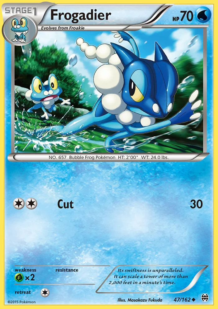 Breakthrough 047 Frogadier