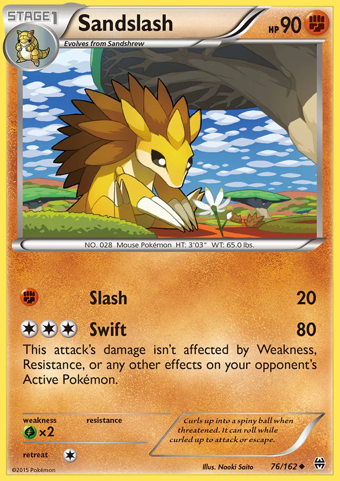 Breakthrough 076 Sandslash