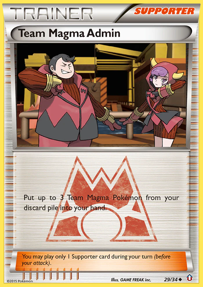 Double Crisis 029 Team Magma Admin