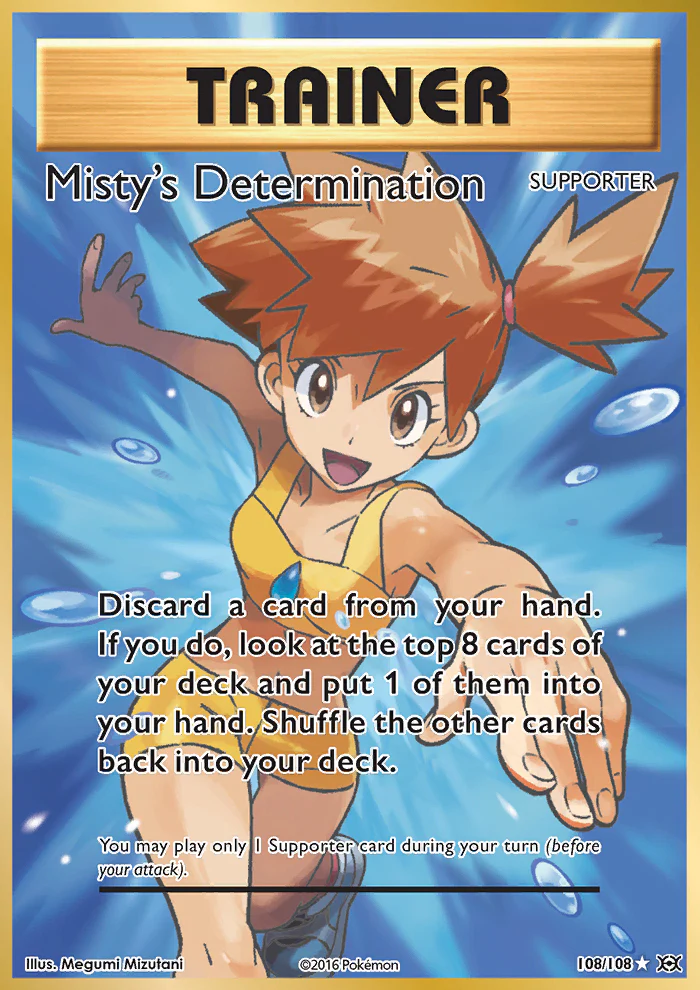 Evolutions 108 Misty's Determination