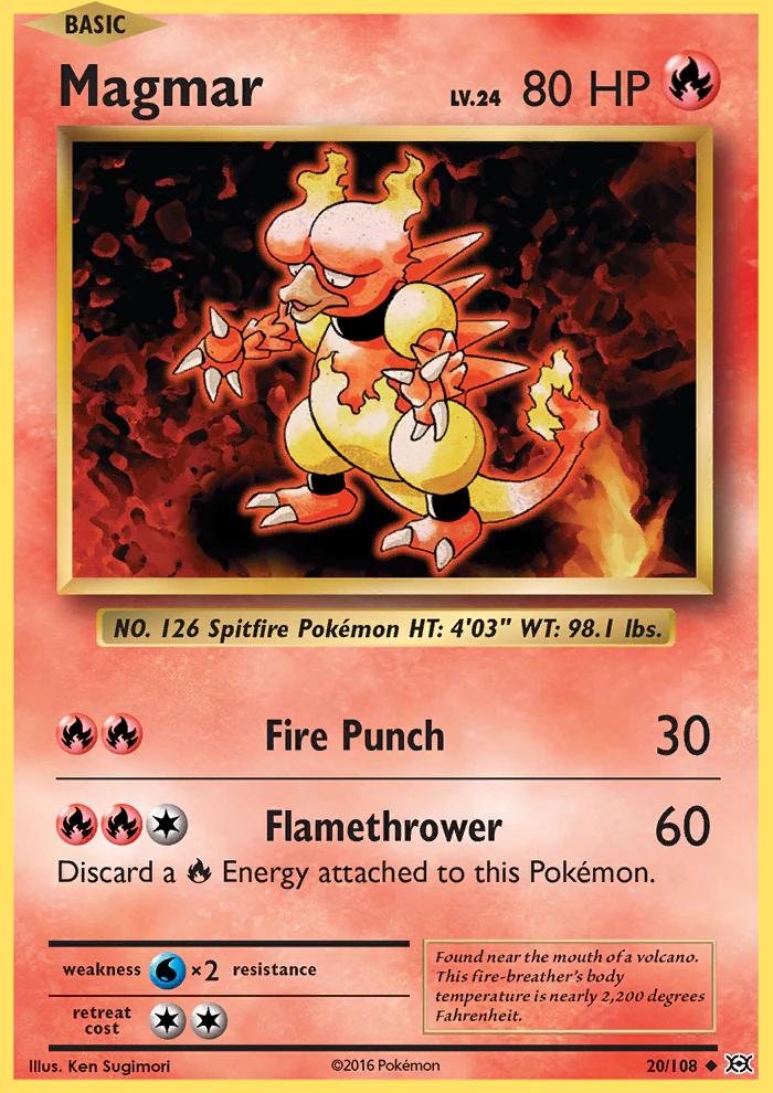 Evolutions 020 Magmar