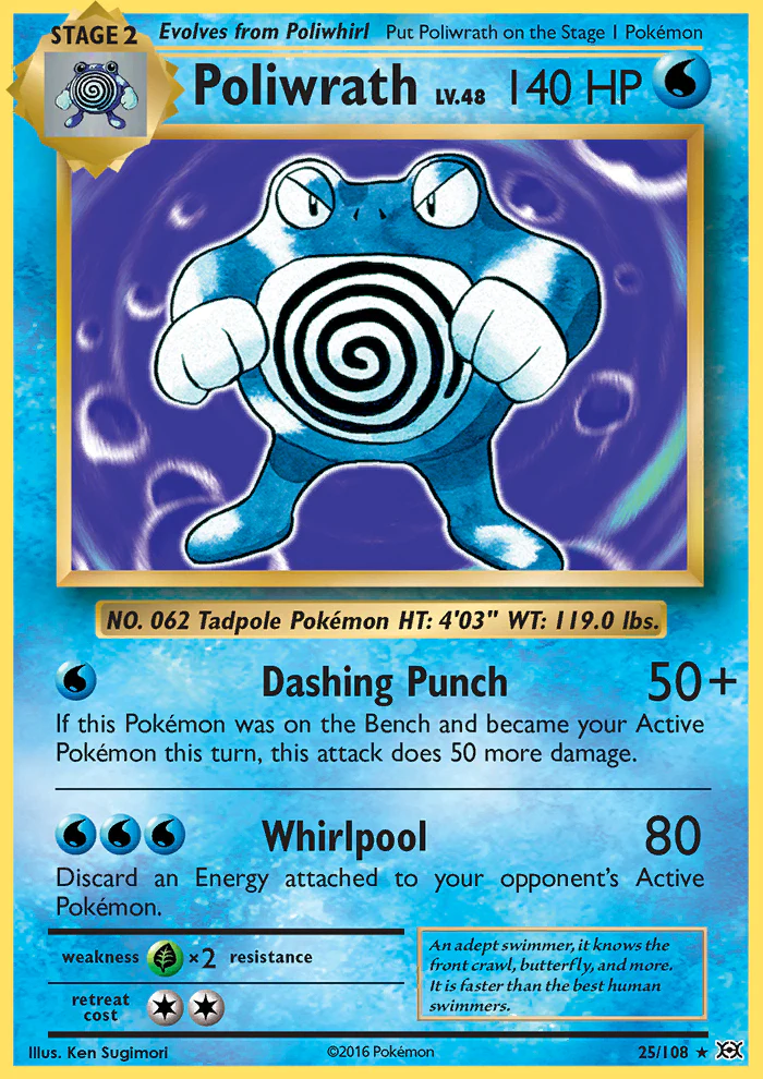 Evolutions 025 Poliwrath