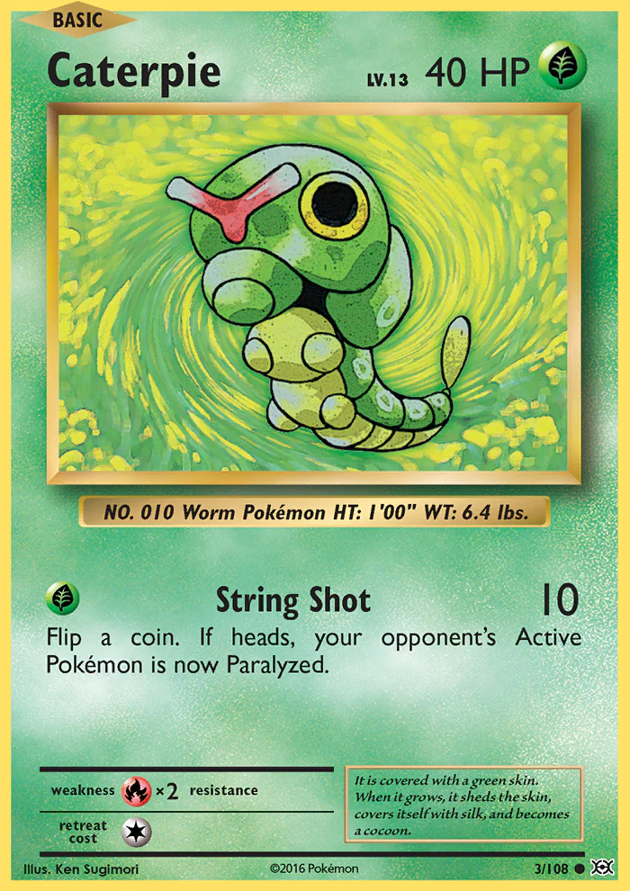 Evolutions 003 Caterpie