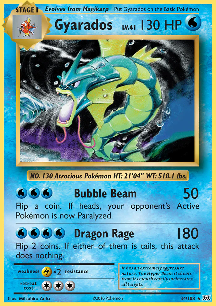 Evolutions 034 Gyarados