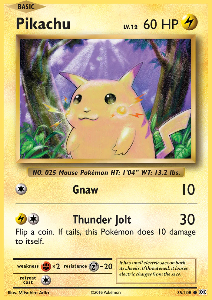 Evolutions 035 Pikachu
