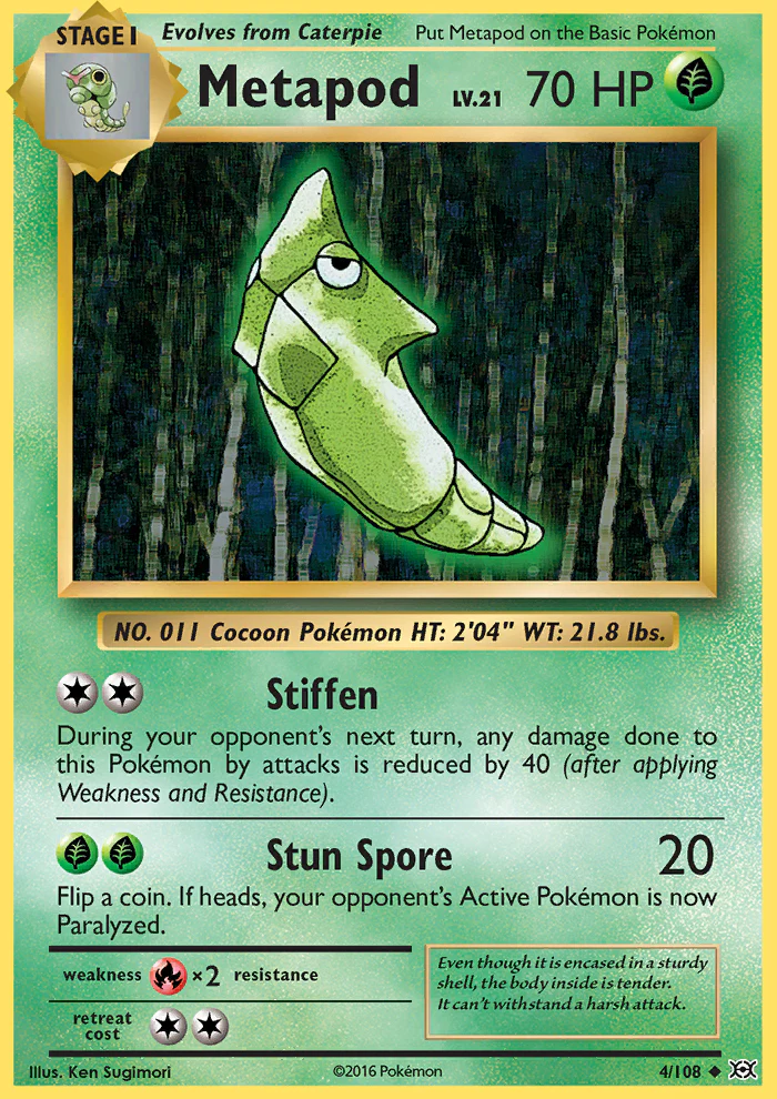 Evolutions 004 Metapod