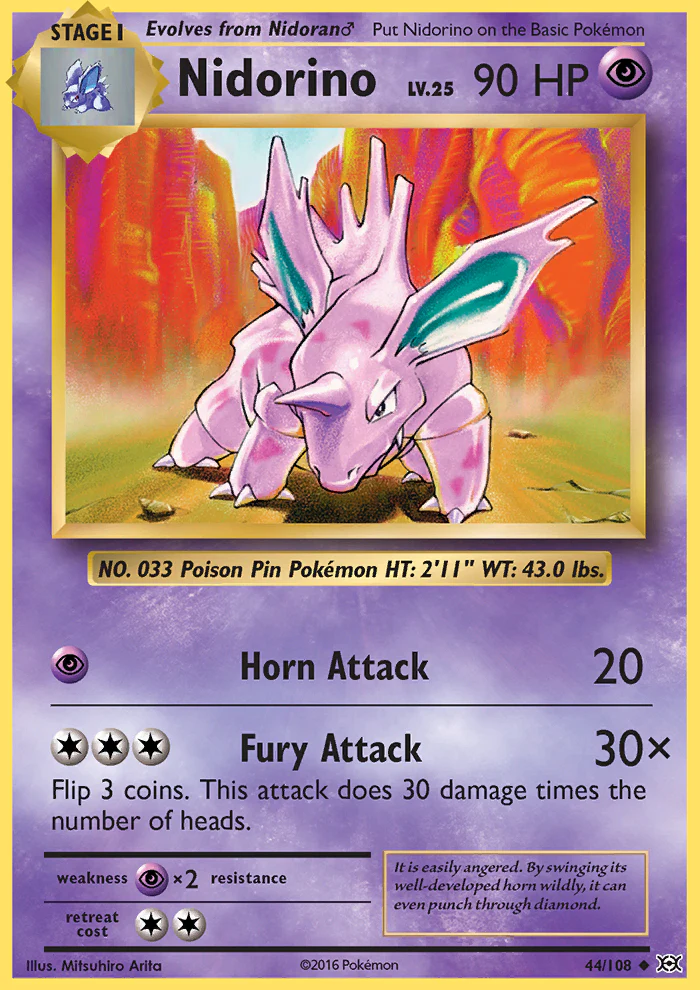 Evolutions 044 Nidorino
