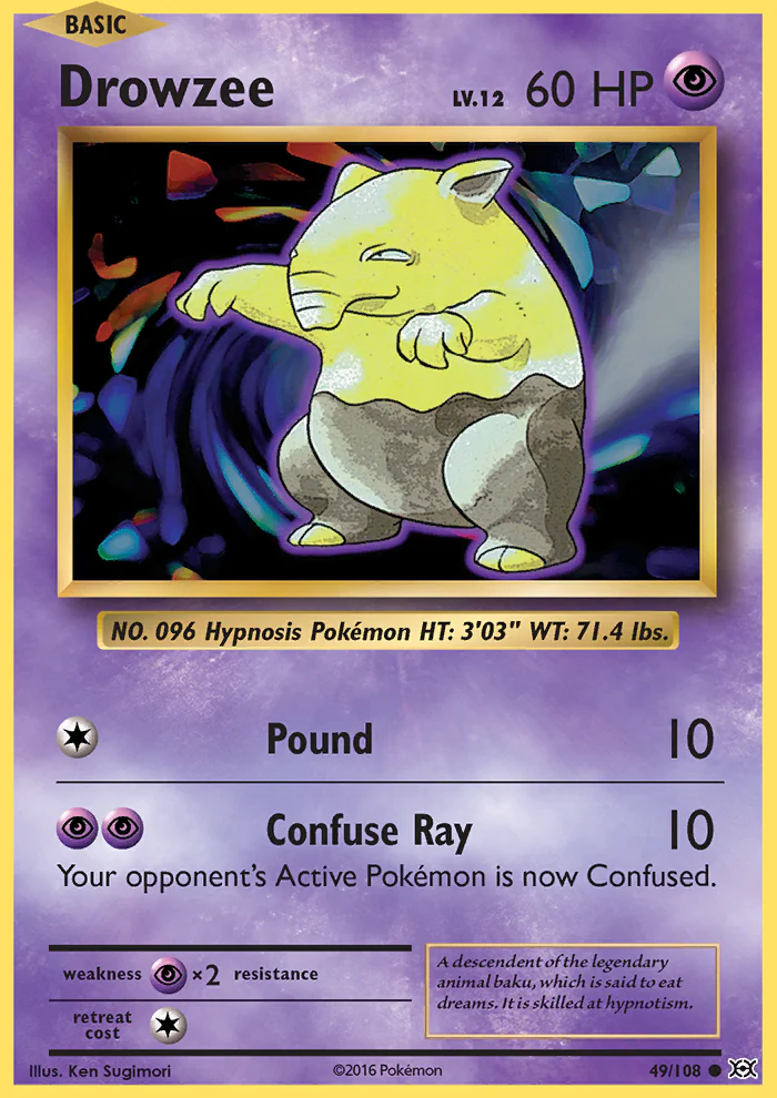 Evolutions 049 Drowzee