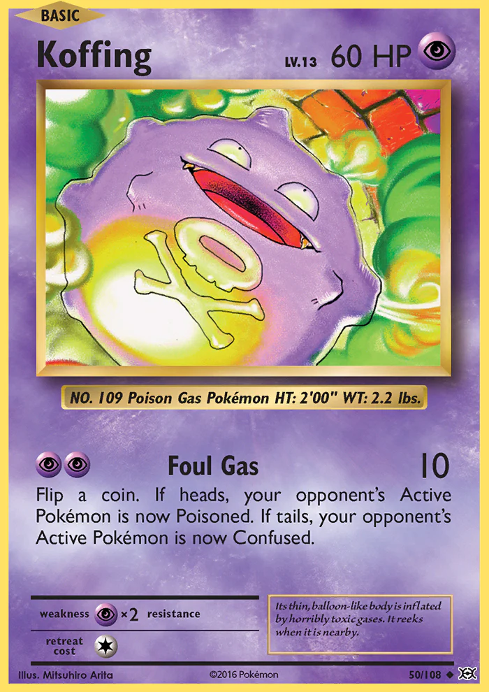 Evolutions 050 Koffing