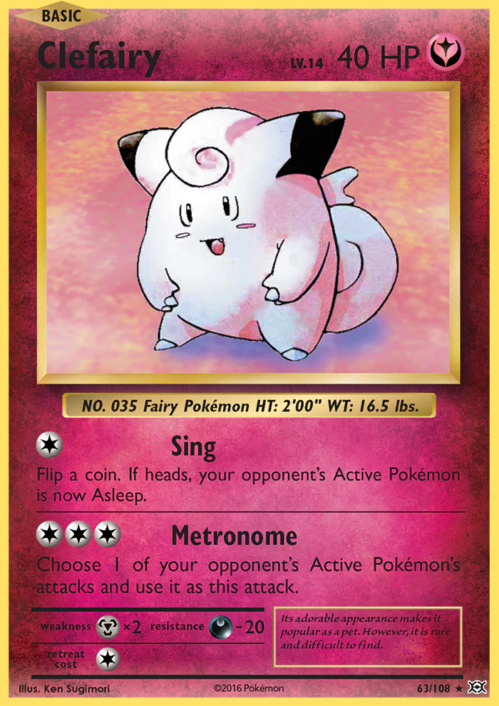 Evolutions 063 Clefairy