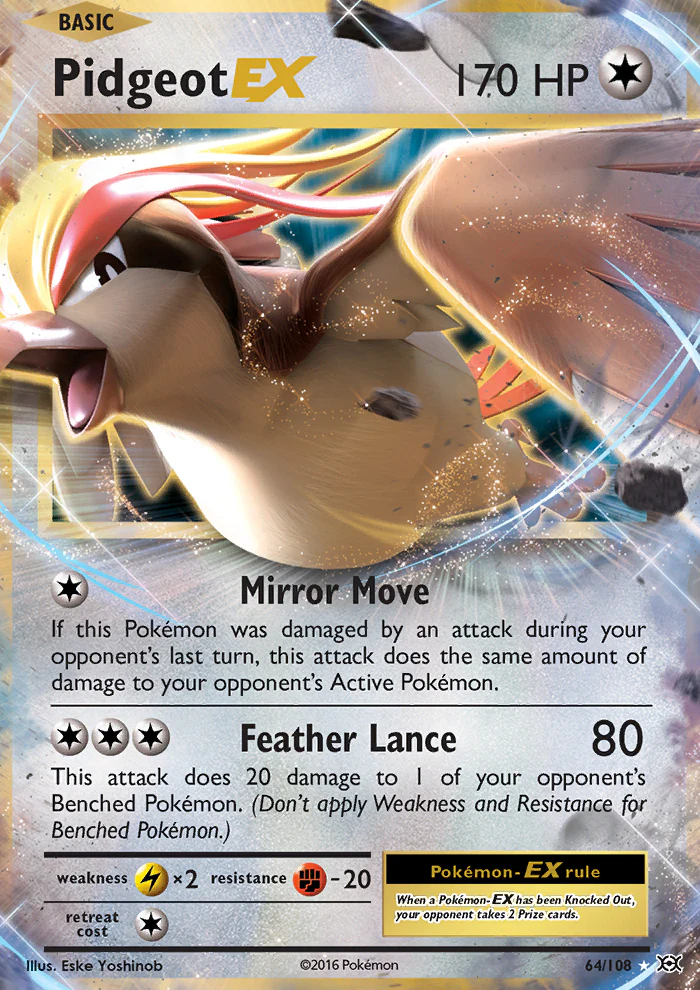 Evolutions 064 Pidgeot-EX