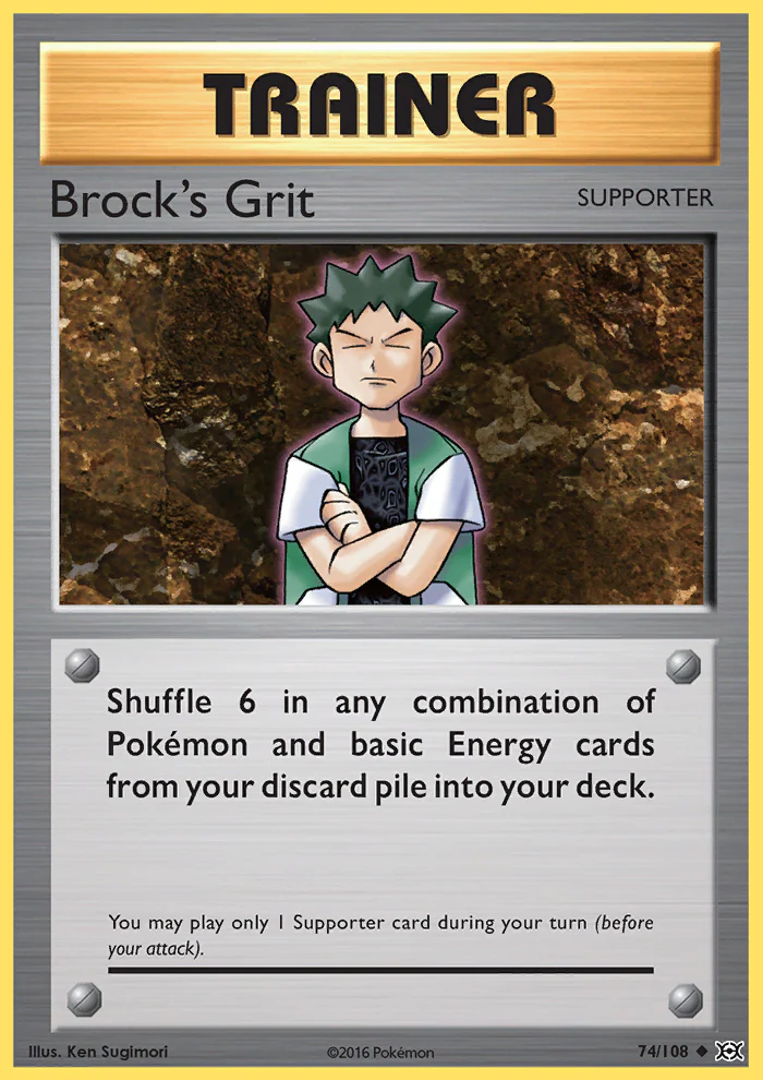 Evolutions 074 Brock's Grit