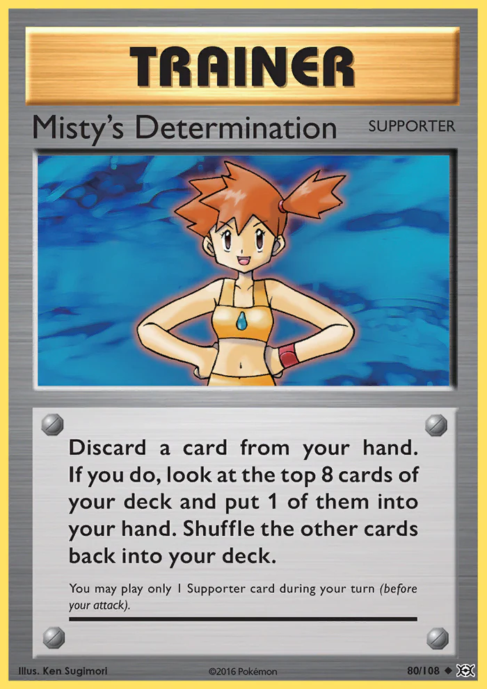 Evolutions 080 Misty's Determination