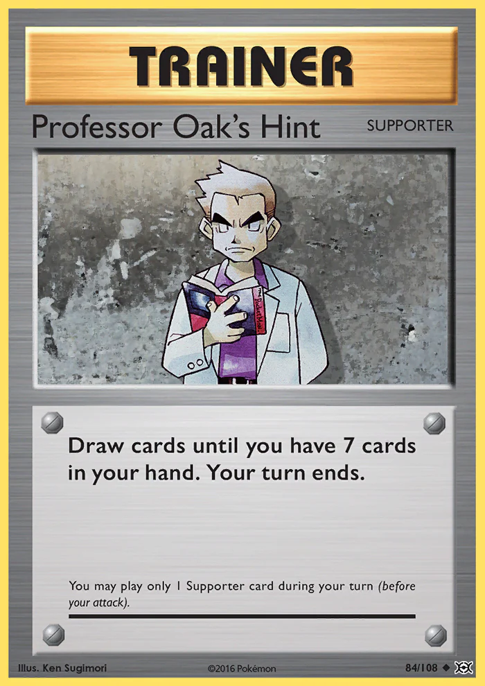 Evolutions 084 Professor Oak's Hint