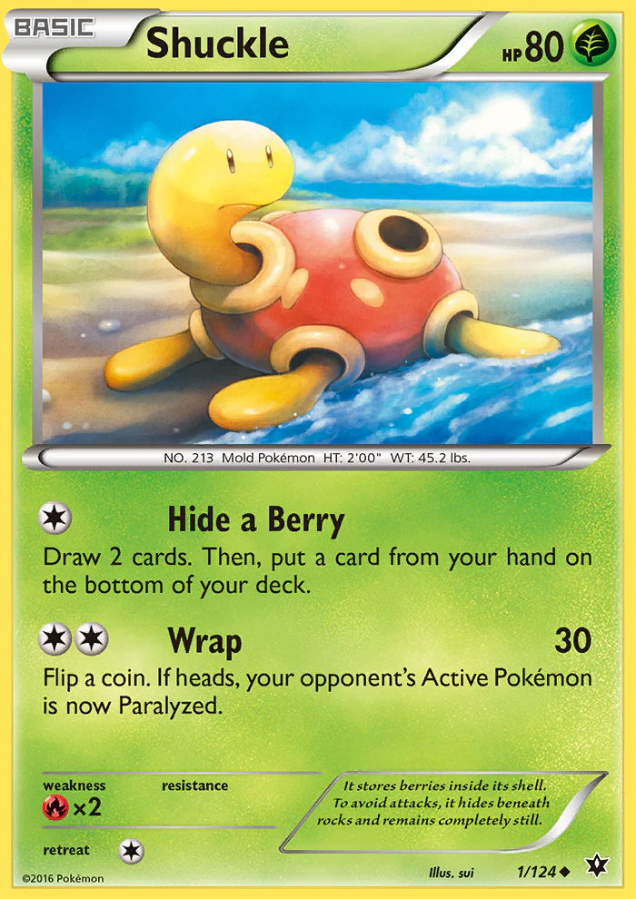 Fates Collide 001 Shuckle