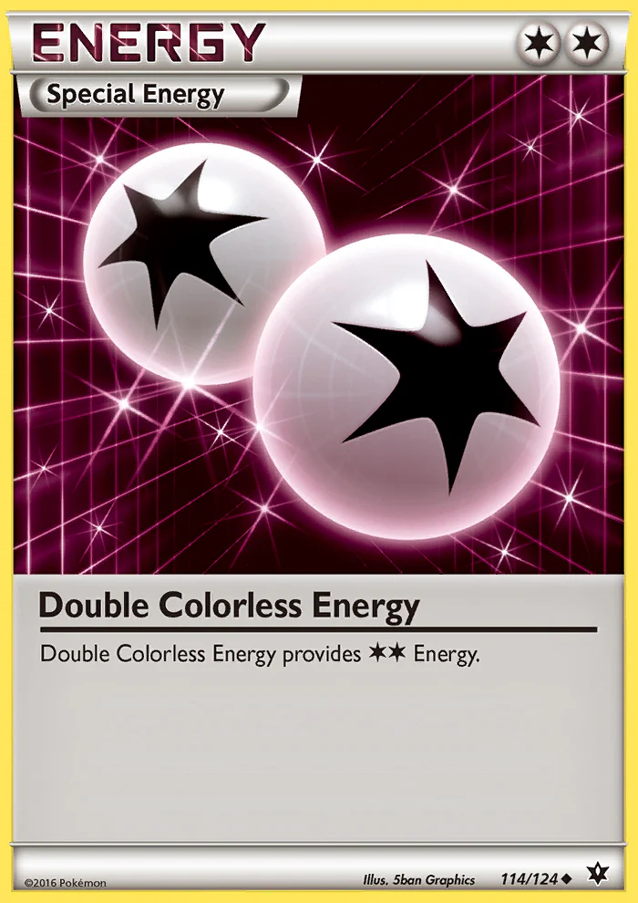 Fates Collide 114 Double Colorless Energy