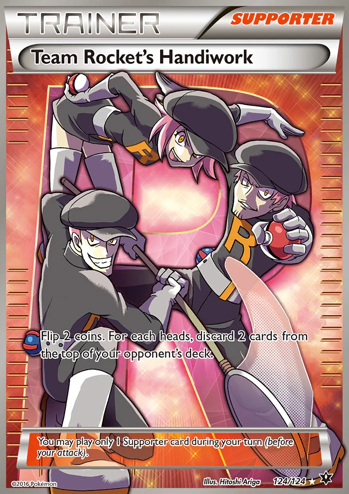Fates Collide 124 Team Rocket's Handiwork