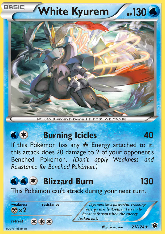 Fates Collide 021 White Kyurem