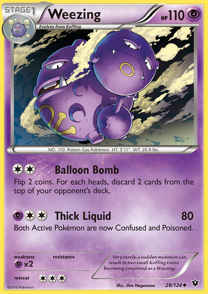 Fates Collide 028 Weezing