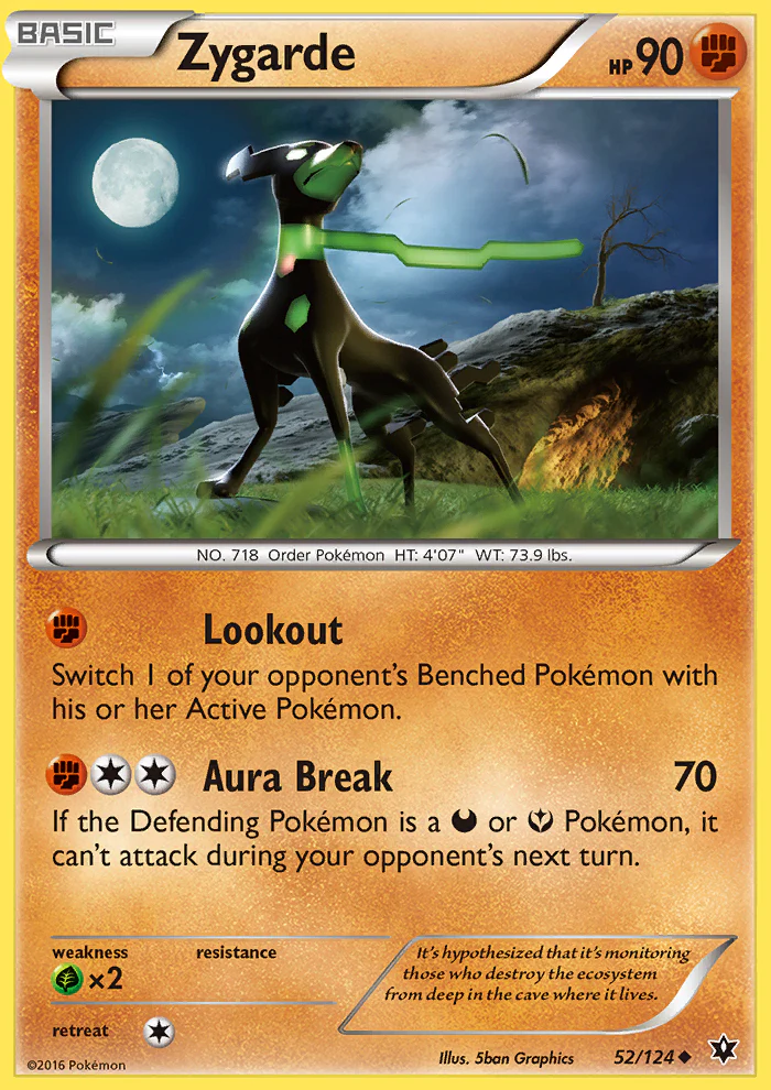 Fates Collide 052 Zygarde