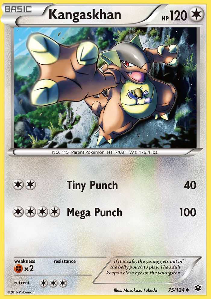 Fates Collide 075 Kangaskhan