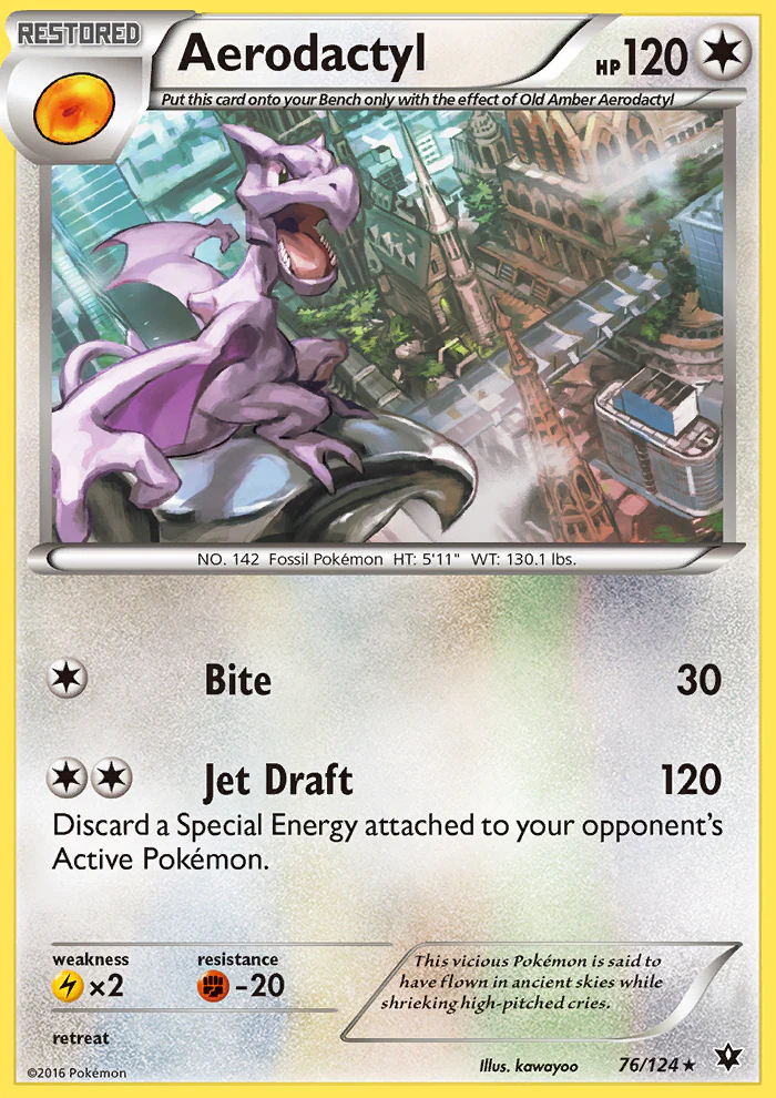 Fates Collide 076 Aerodactyl