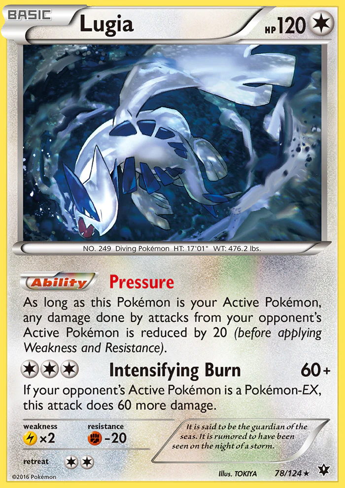 Fates Collide 078 Lugia
