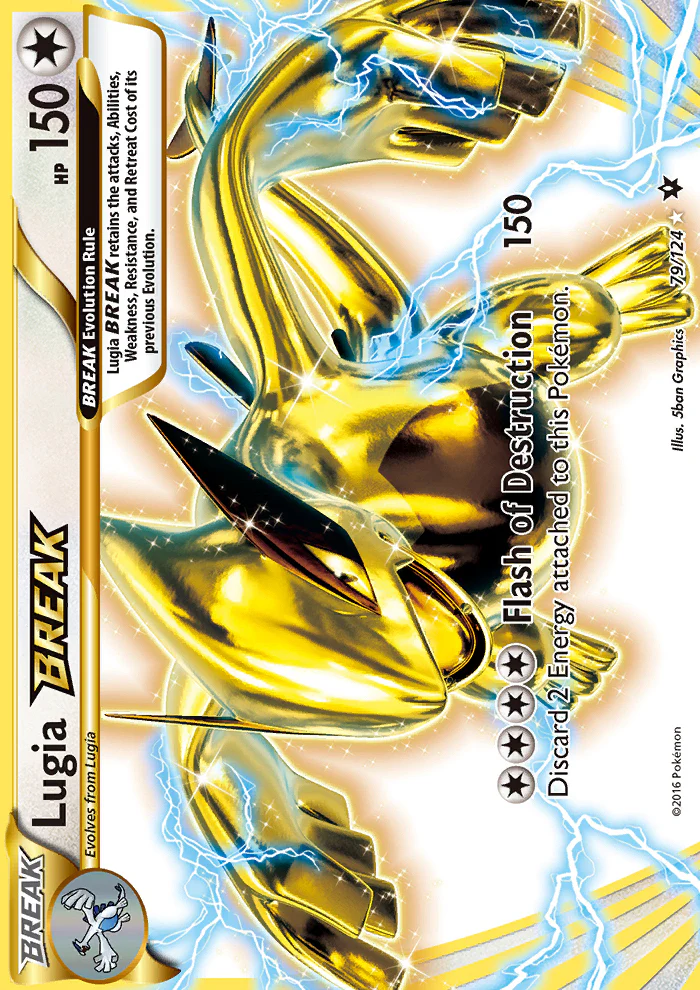 Fates Collide 079 Lugia BREAK