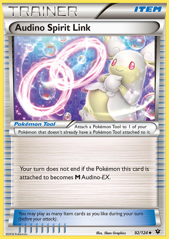 Fates Collide 092 Audino Spirit Link