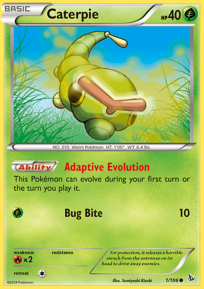 Flashfire 001 Caterpie