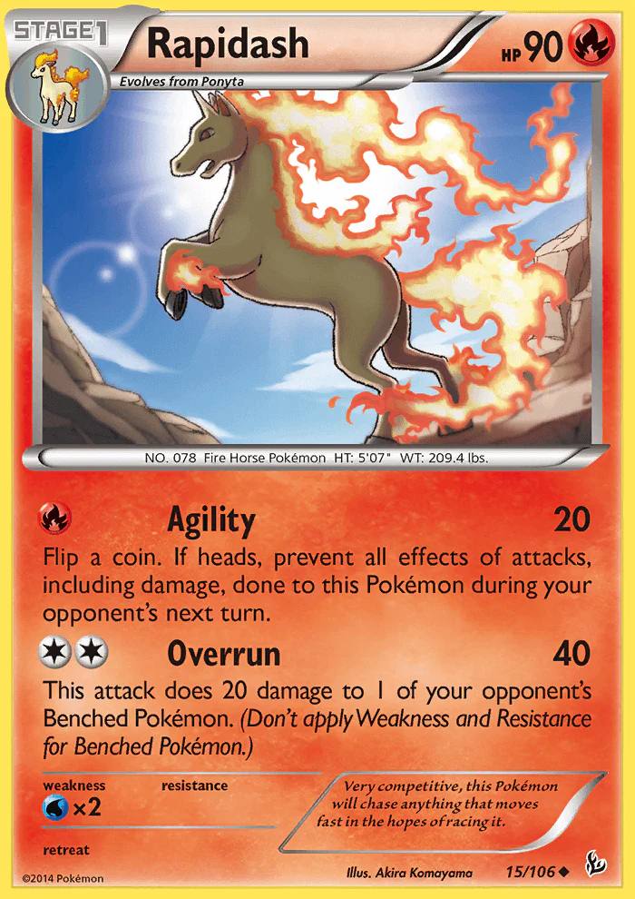 Flashfire 015 Rapidash