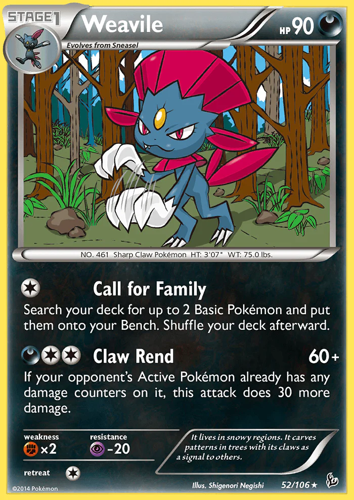 Flashfire 052 Weavile