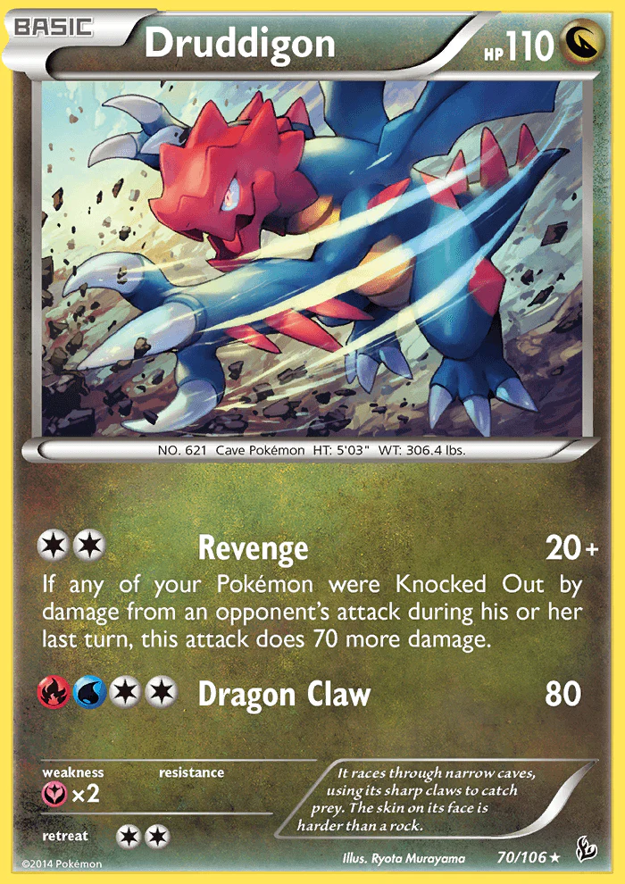 Flashfire 070 Druddigon