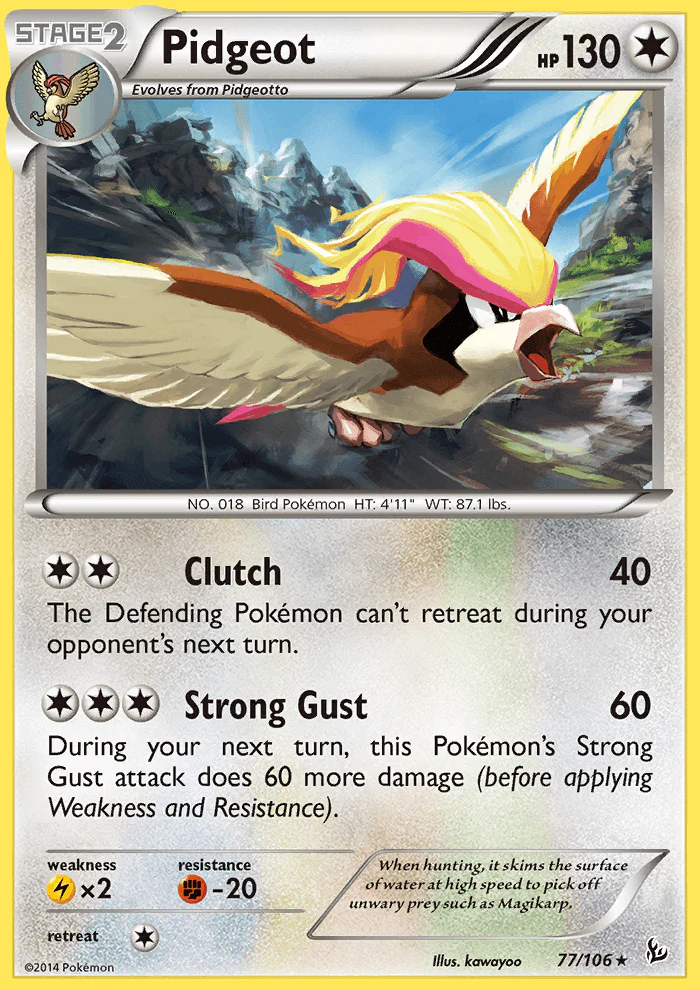 Flashfire 077 Pidgeot