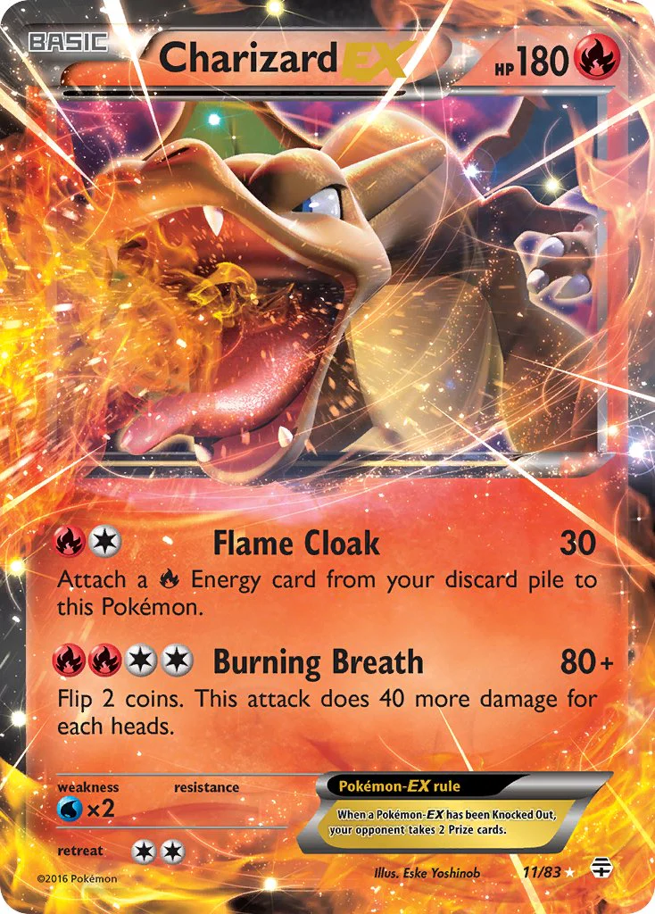 Generations 011 Charizard-EX