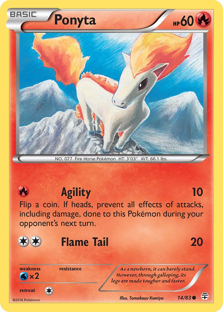 Generations 014 Ponyta