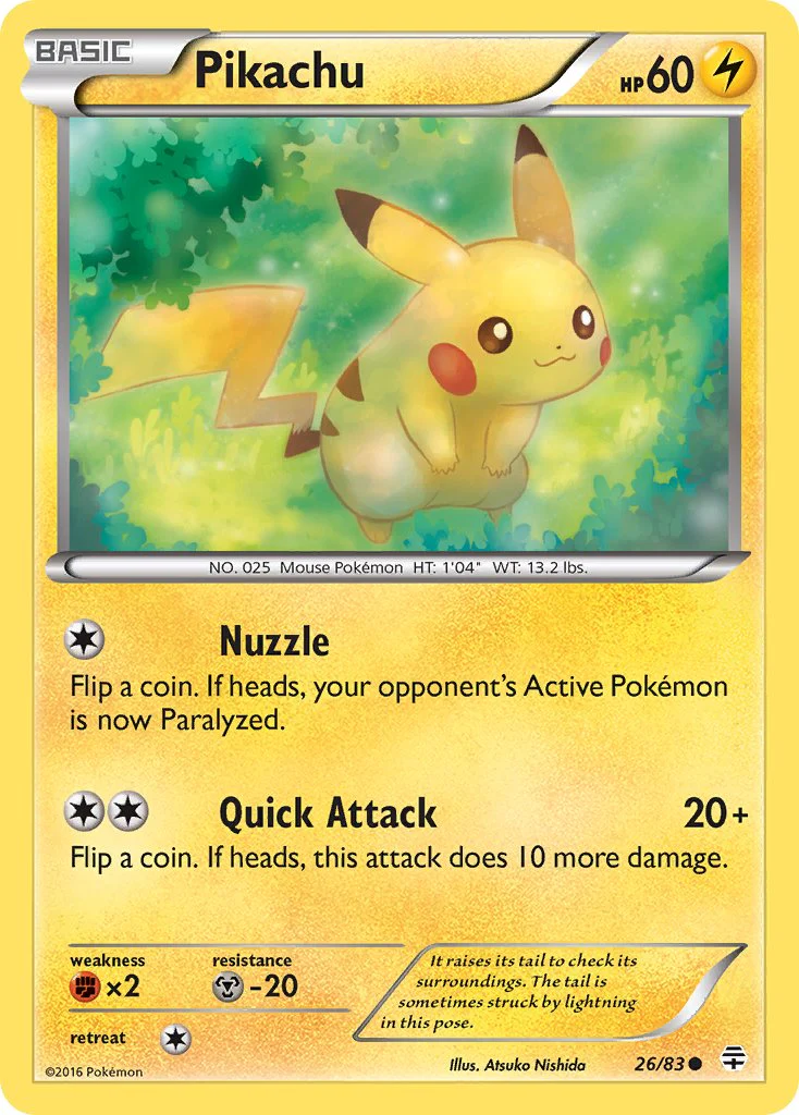 Generations 026 Pikachu