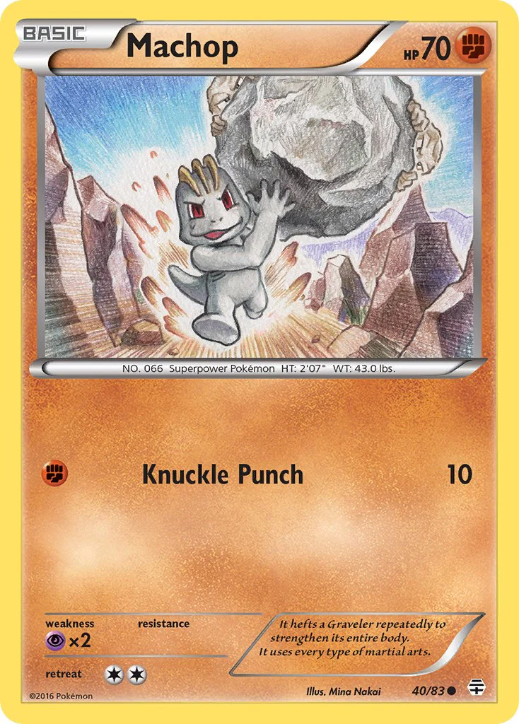 Generations 040 Machop