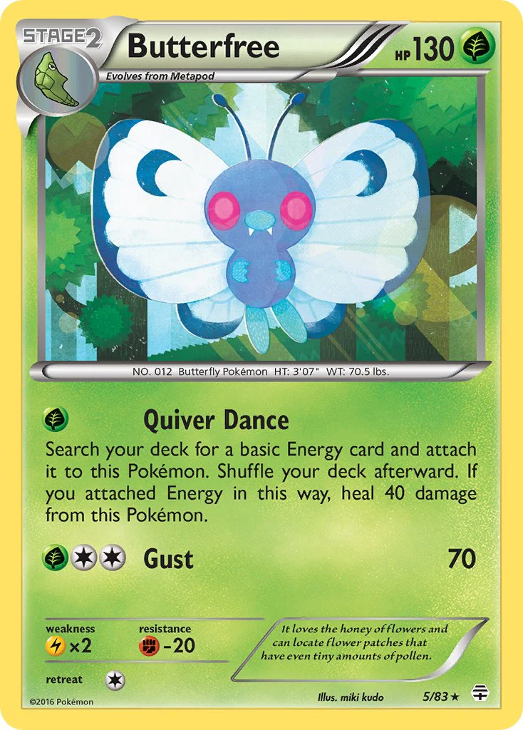 Generations 005 Butterfree