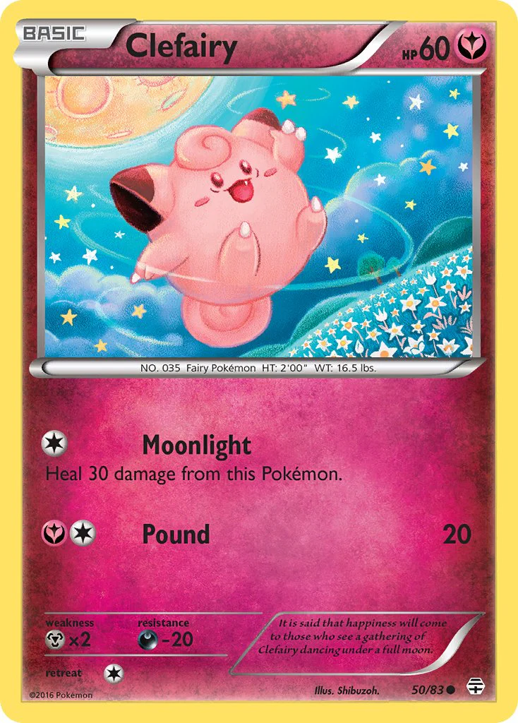 Generations 050 Clefairy