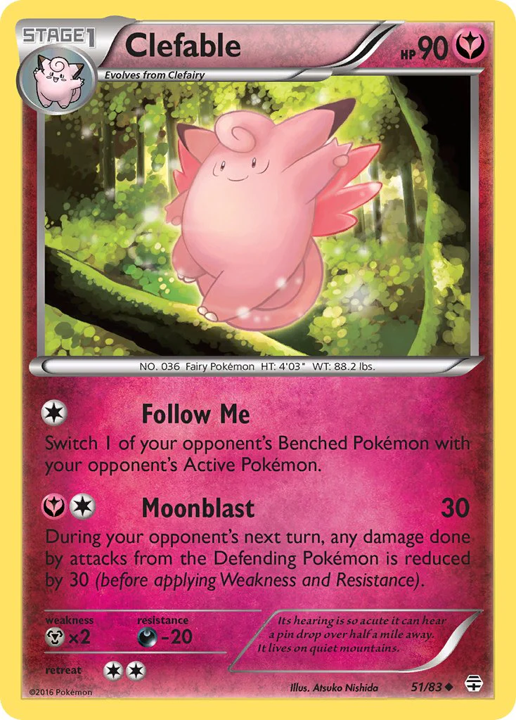 Generations 051 Clefable