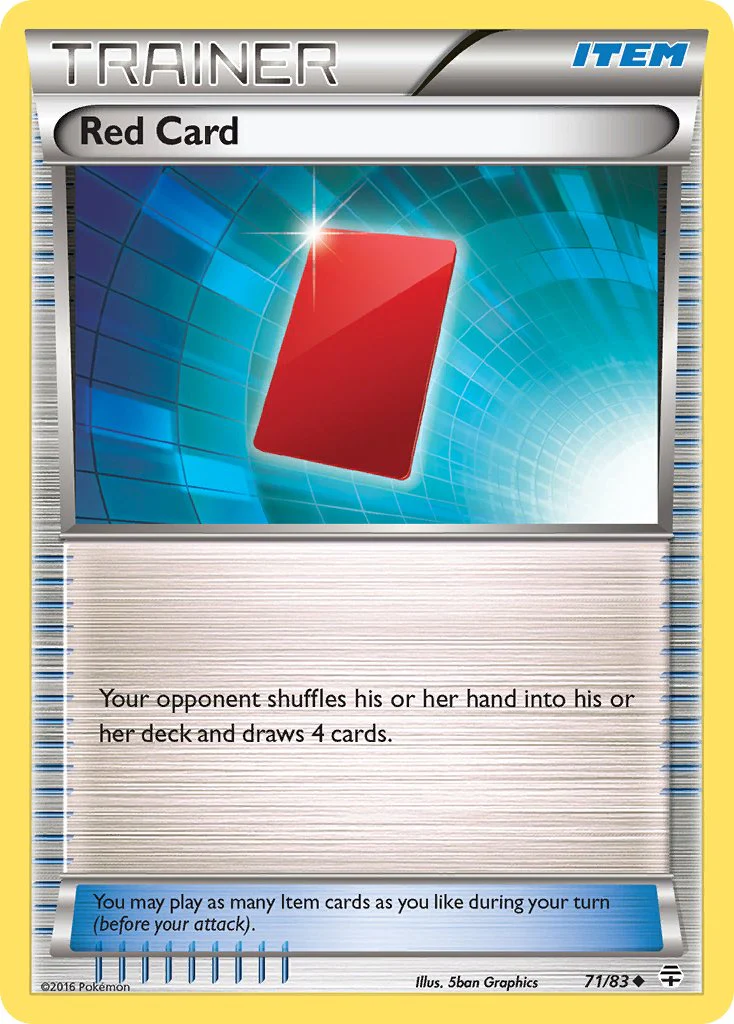 Generations 071 Red Card
