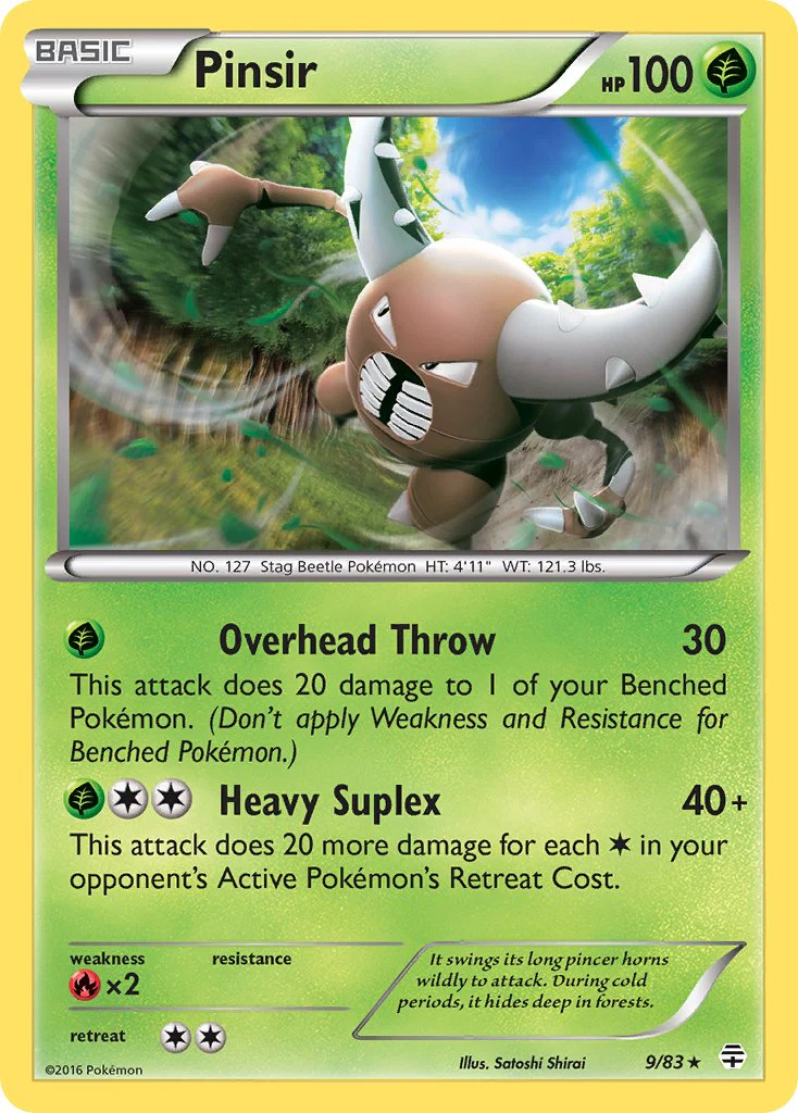 Generations 009 Pinsir