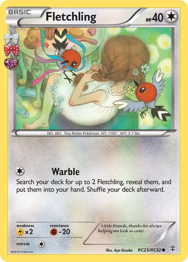 Generations RC25 Fletchling