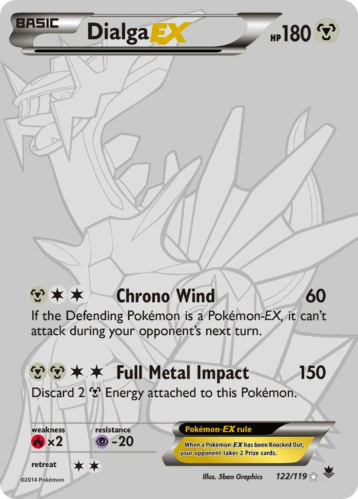 Phantom Forces 122 Dialga-EX