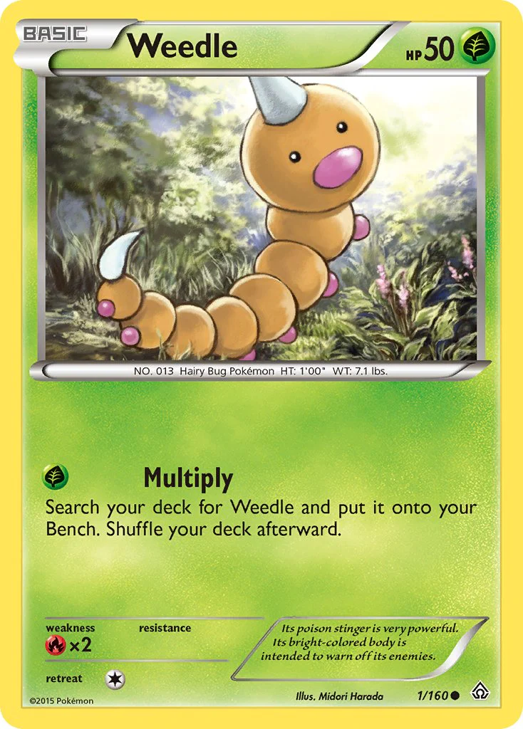 Primal Clash 001 Weedle