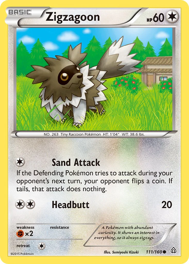 Primal Clash 111 Zigzagoon