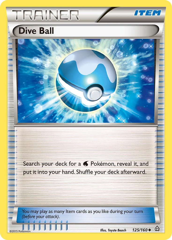 Primal Clash 125 Dive Ball