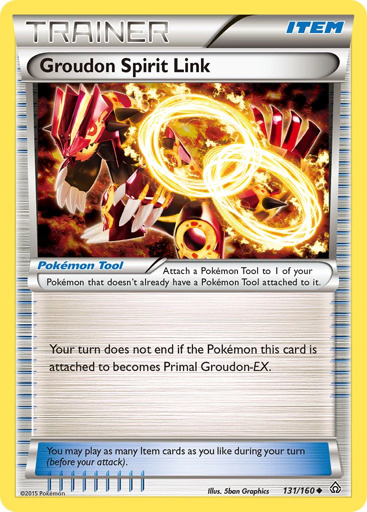Primal Clash 131 Groudon Spirit Link